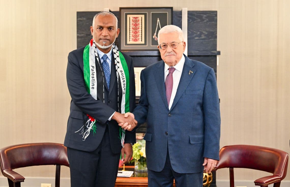 ފަލަސްޠީނުގެ ޙައްޤު ހޯދައިދިނުމަށް މުޅި ދުނިޔެއަށް ރައީސް