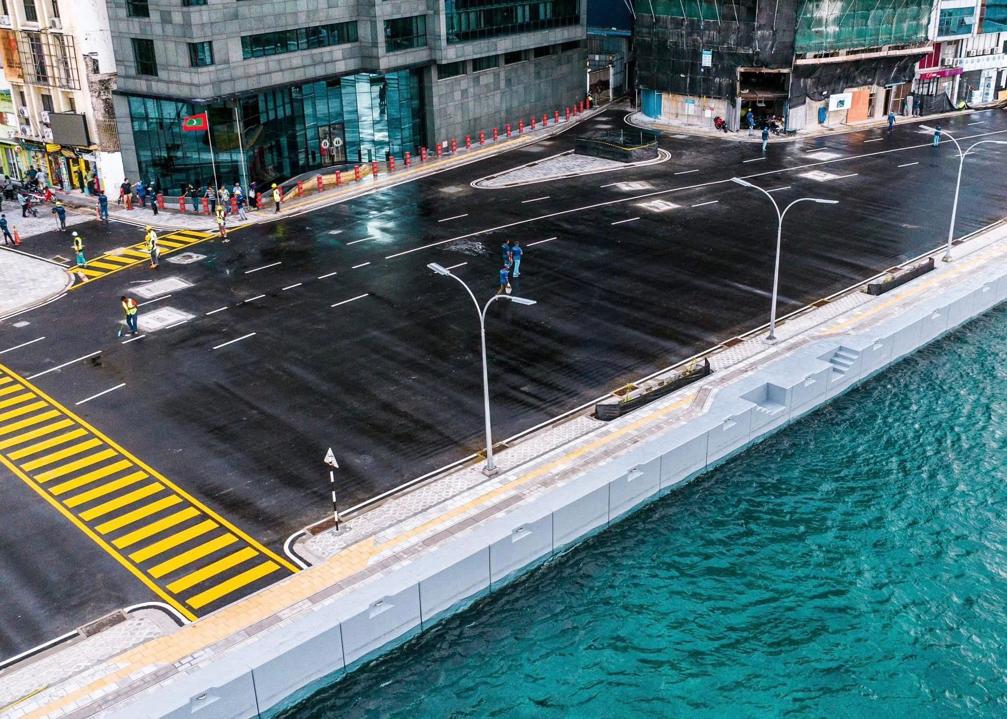 ބޭރު މަގު ހުޅުވިބައި ވަރަށް ޗާލު